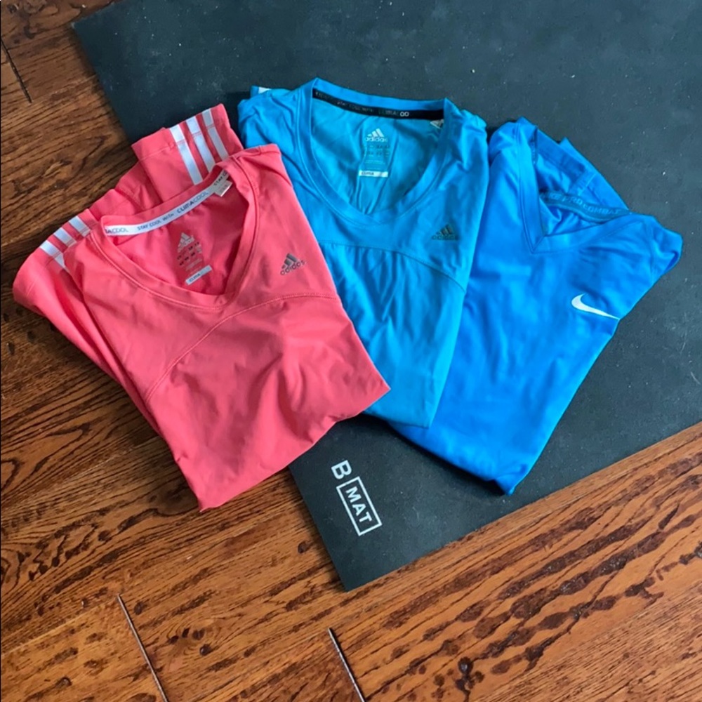 adidas - Nike | 3 Workout Tops